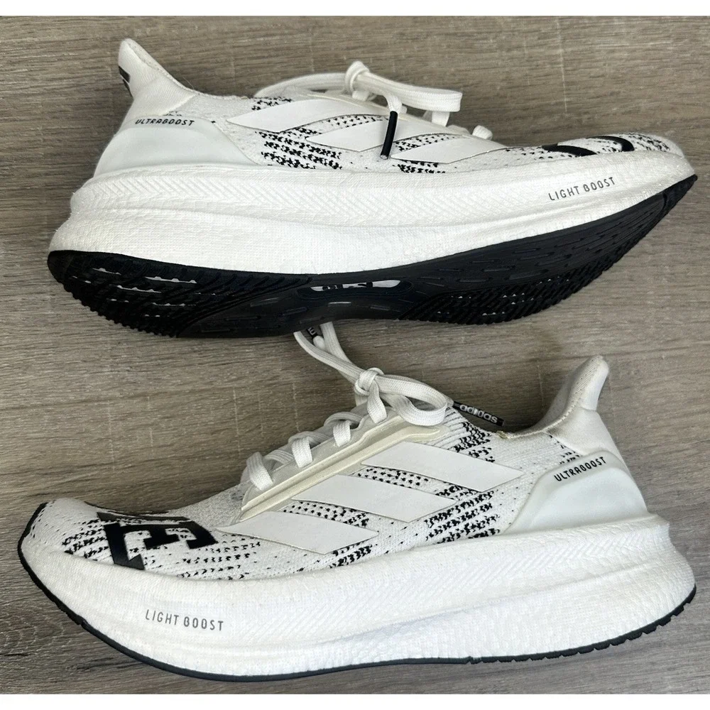 OT x adidas Ultraboost 5X Mens White Digital Camo Running Shoes JQ0231 Size 8